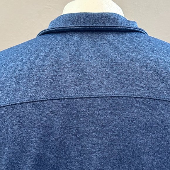 The North Face Men's Canyonlands Tall Fleece Half Zip Pullover Blue Size Small - Picture 14 of 16